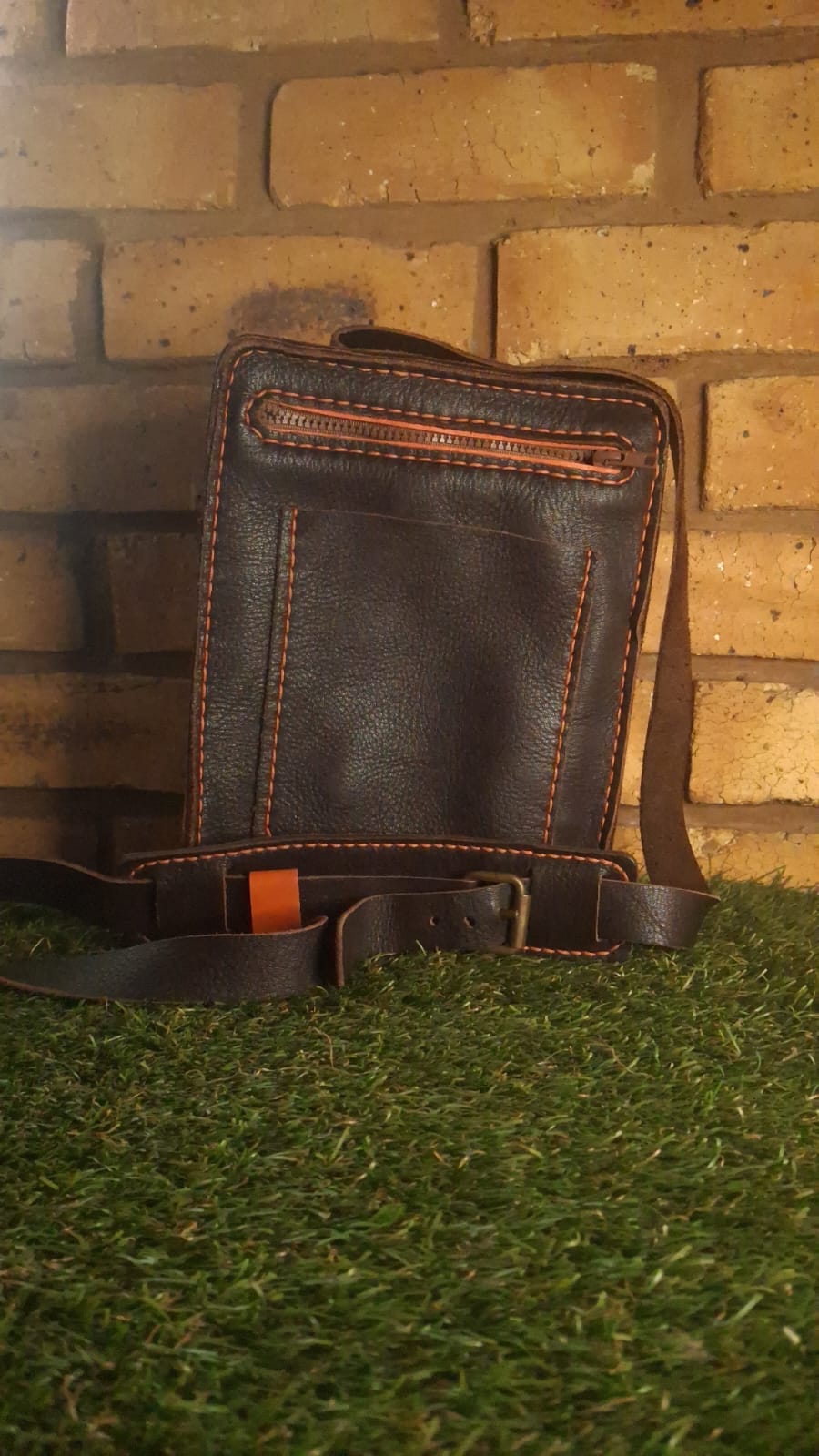 Buffalo Leather Sling Bag